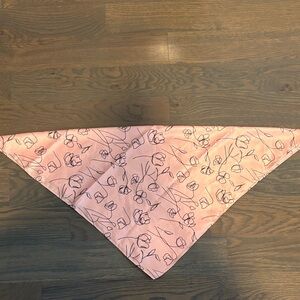 Floral Pink Scarf